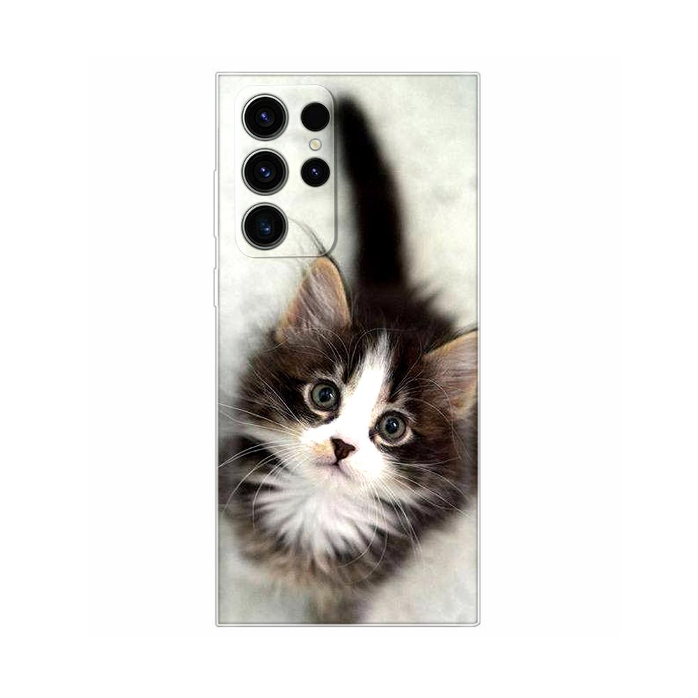 S24Ultra Phone Case for Samsung Galaxy S24 Ultra Soft Clear TPU Cases for Galaxy S24 S 24 S24 Plus S24+ Capa Shockproof Cover