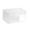 Mini Plastic Storage Containers Versatile Jewelry Small Items Greeting Card Snap Storage Box with