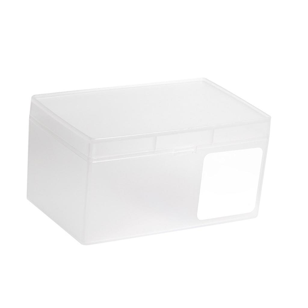 Mini Plastic Storage Containers Versatile Jewelry Small Items Greeting Card Snap Storage Box with