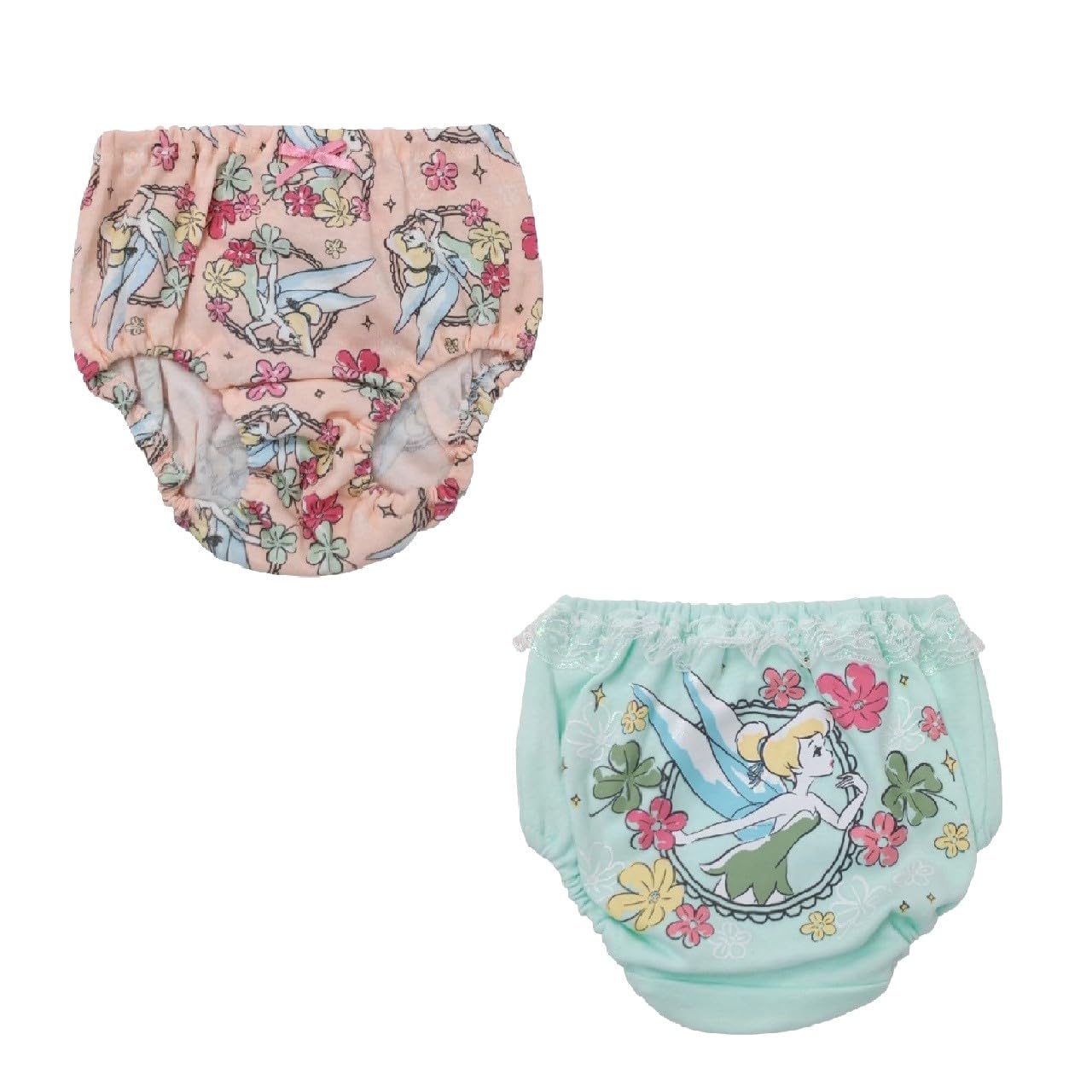 

Takihyo Disney Disney Princesses Tinker and Minnie Cotton Underwear Girls Panties, 2-Pack Set, Ariel, Rapunzel, Belle, Frozen, Bell, Mouse, 100%