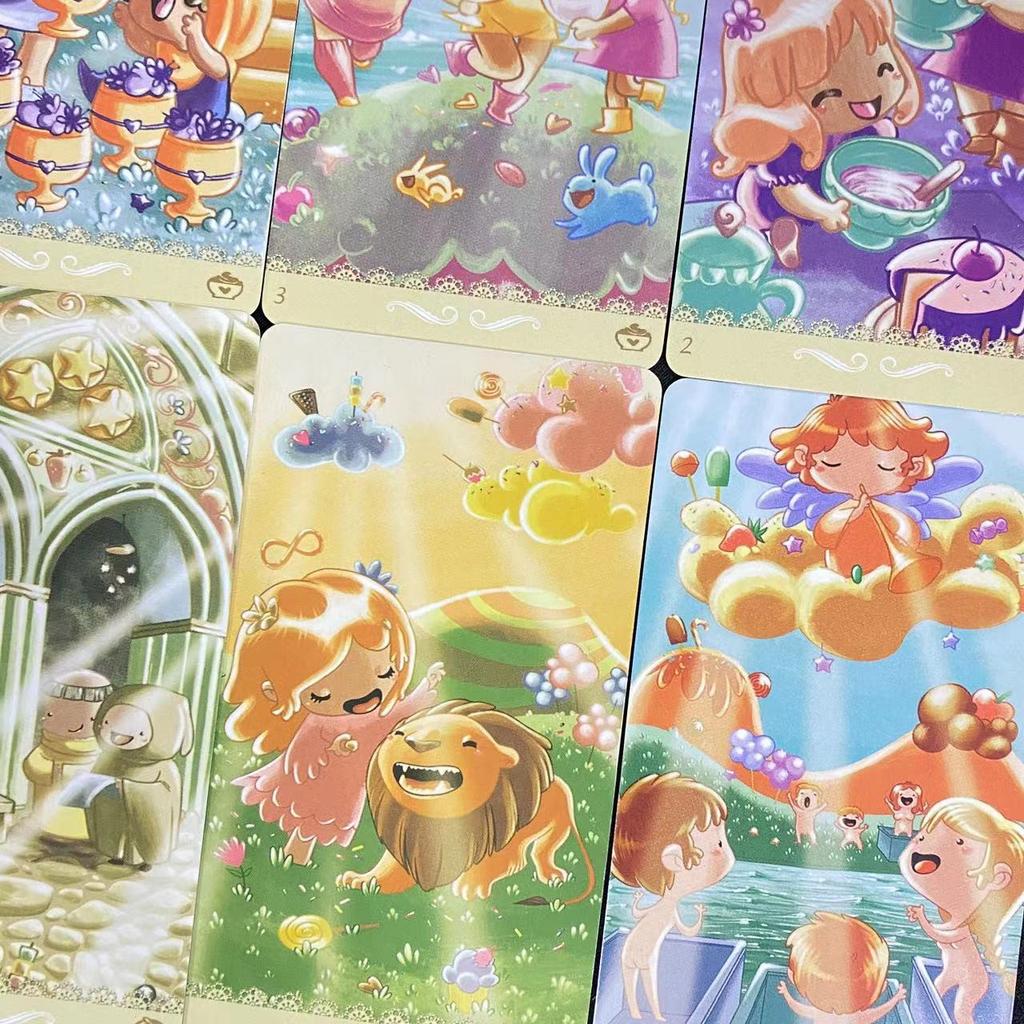 11.5*6.5cm Happy Tarot with Guidebook Laser Edition