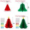 Holiday Season Honeycomb Ball Decorations For Christmas Party And Winter Festivities