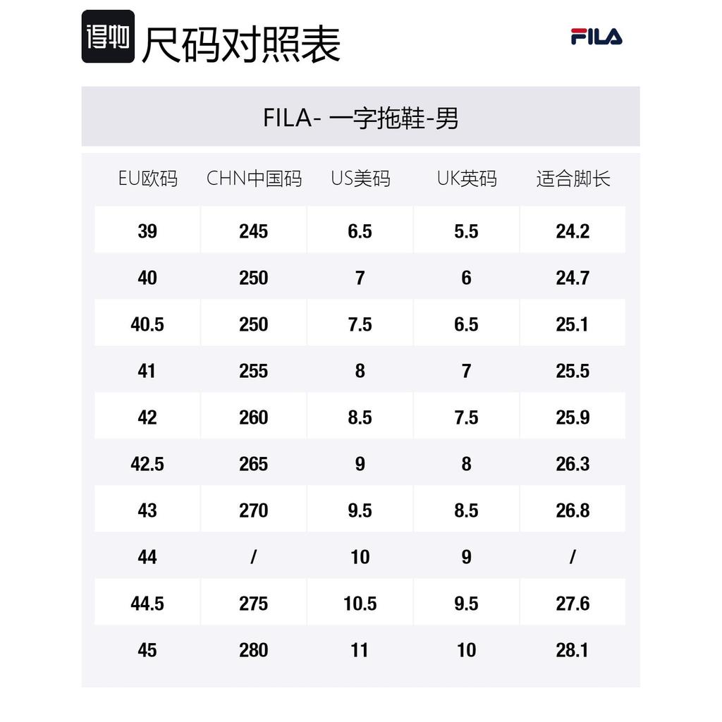 FILA Fern Slide Slippers Men's Black F12M422505FBK