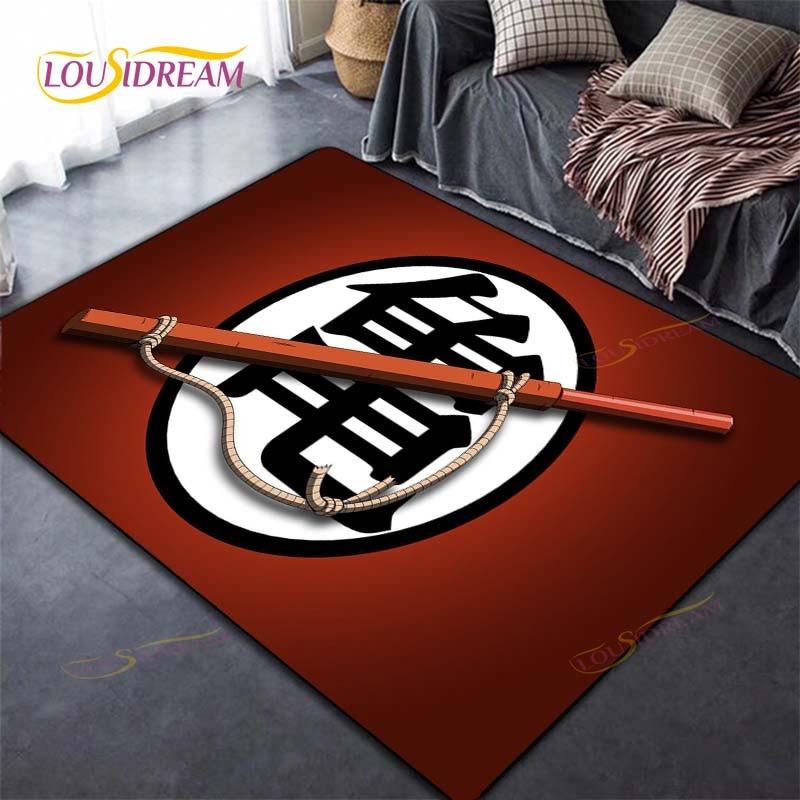 

Мультфільм Dragon Ball Goku Castle Підлога Нековзкий килим Килимок для кімнати Квадратна якість Знімна підлога для кухні Ванна Водонепроникний килимок 40cm x 60cm