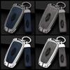 New 2026 Car Sticker Ford New 2025 Hot Car Key Case Cover Leather Shell For Ford Fusion Edge Mustang Explorer Expedition Bronco