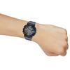 Casio G-Shock Analog Digital World Time Watch, Black Gray