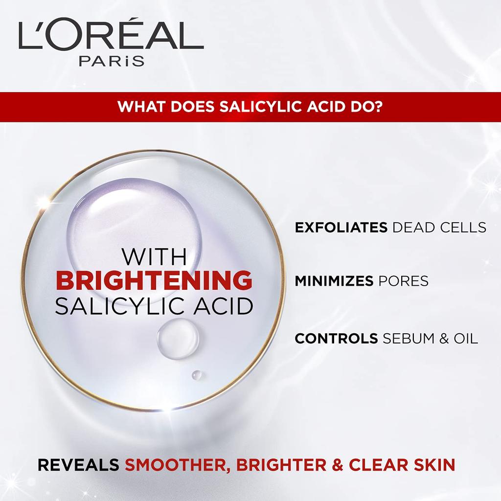 L'Oréal Paris Revitalift Crystal Micro-Essence | Ultra-lightweight Facial Essence | With Salicylic Acid | For Clear Skin | 65ml