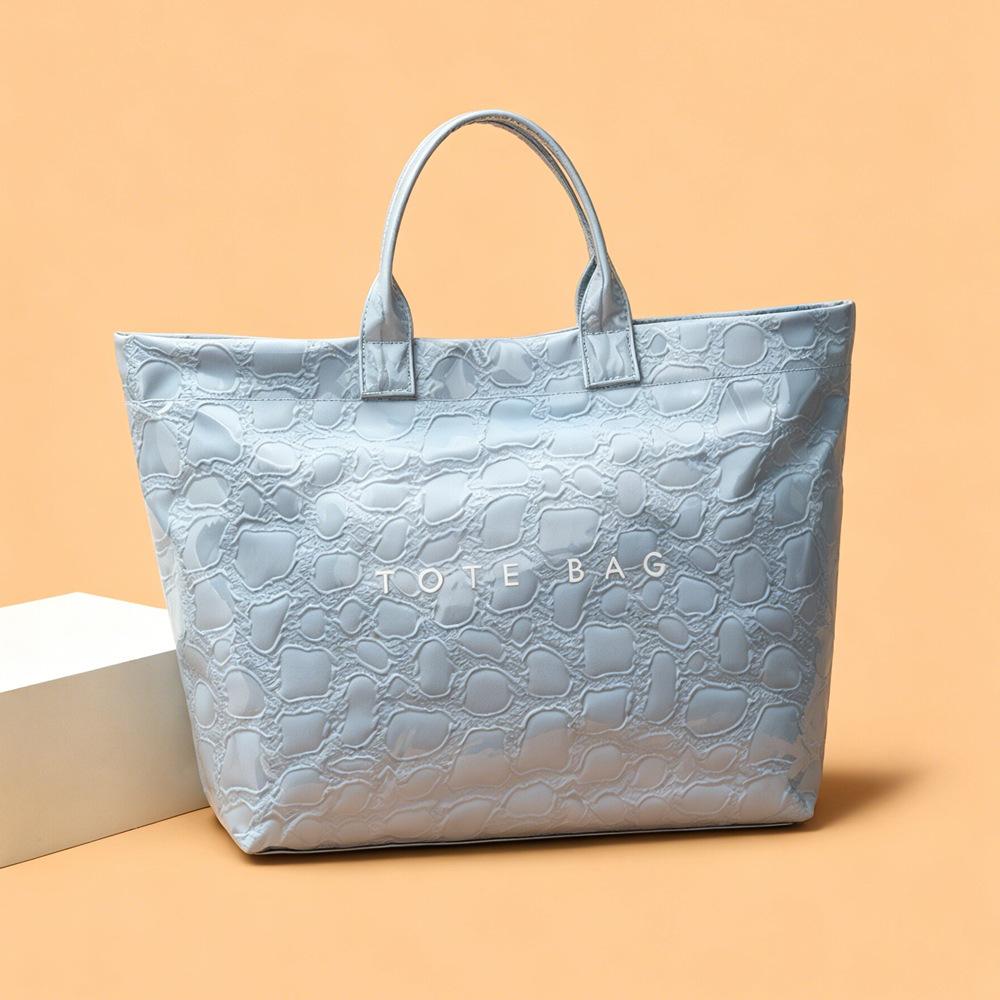 Leisure Commuting Handbag - Large Capacity Trendy Women's Bag - Retro Transparent Tote Bag