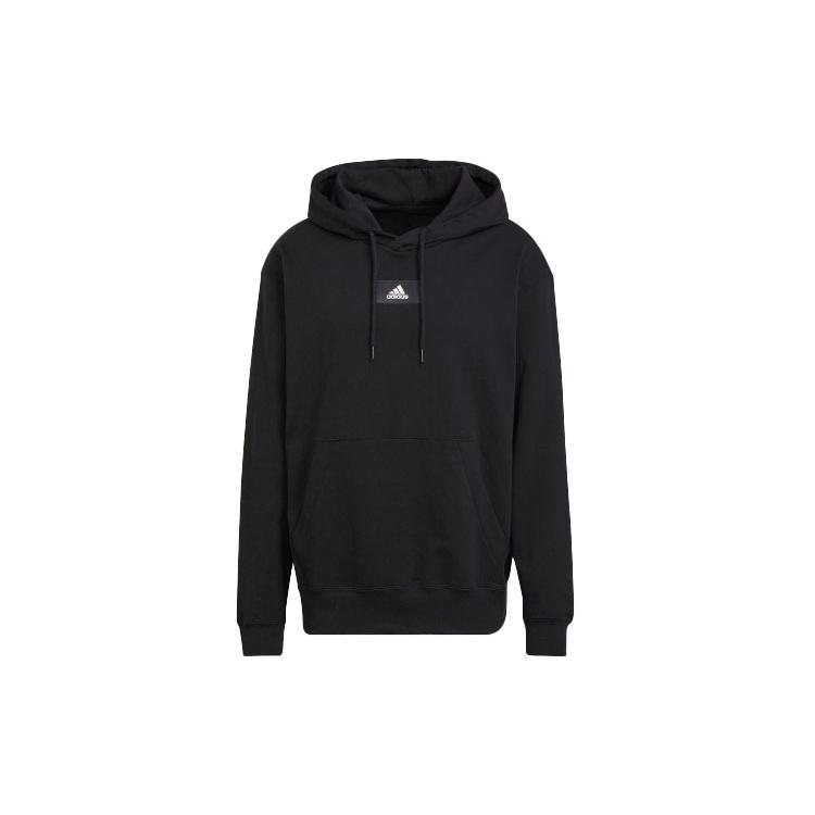 Men s adidas Logo Small Label Solid Color Sports Black HE4354 M