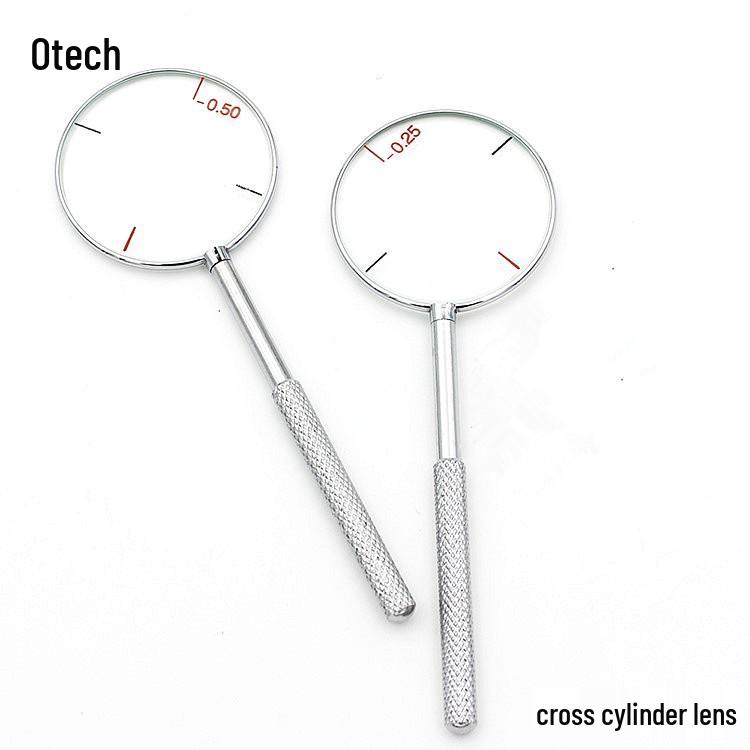 

Оптическая кросс-цилиндрическая линза с точной настройкой 25°/50°, аксессуар для очков Model 0.25