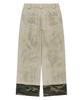 Podeowedeo Camo Color Block Wide Pants (Dirty Beige)