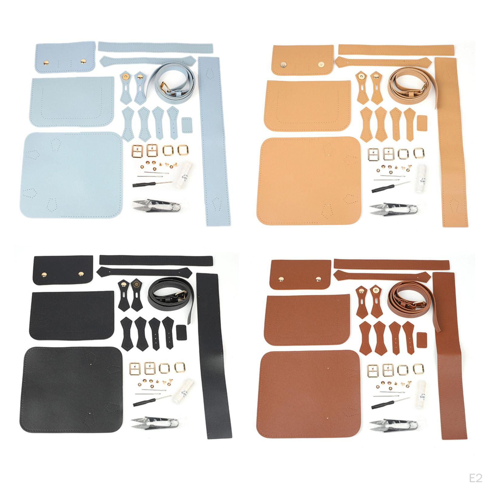 Выкройка кожи Изготовление вязаных аксессуаров коричневый — фото 3