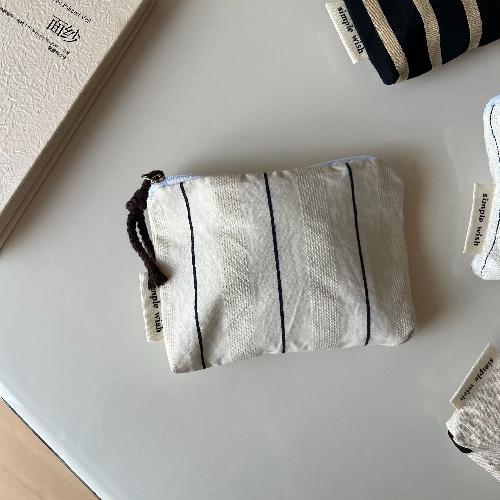 Mini Cotton Floral Organizer Bags for Women Bag Small Fabric Cosmetic Make Up Bag Little Purse Coin Pouch Children Cosmetic Case