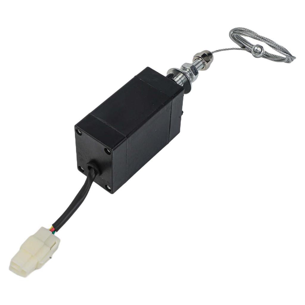 12V Electromagnetic XHQPT Valve Engine Stop Solenoid with Electric Throttle Adjuster for Automotive and Industrial Applications