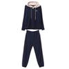 Women's Plus Size Autumn Two-Piece Set: Fashionable Sweatshirt & Loose Sportswear Pants