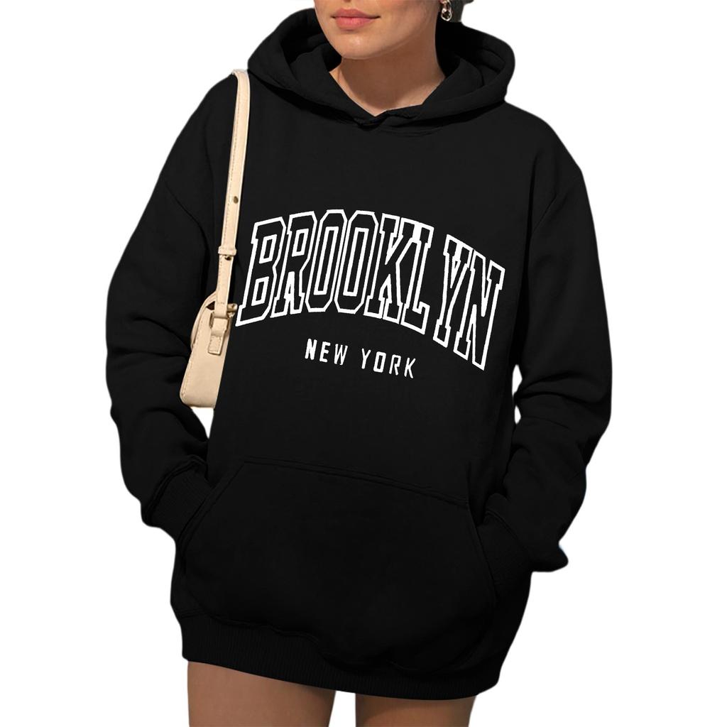 Womens Hoodies Fall Fashion Sweatshirts  Printed Casual Long Sleeve Loose Sweatshirt  Fall Hoodie Sweatshirt