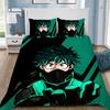 My Hero Academia Bedding Set,Single Twin Full Queen King Size,Baby Cartoon Bed Set Kid Bedroom Bedding Sets
