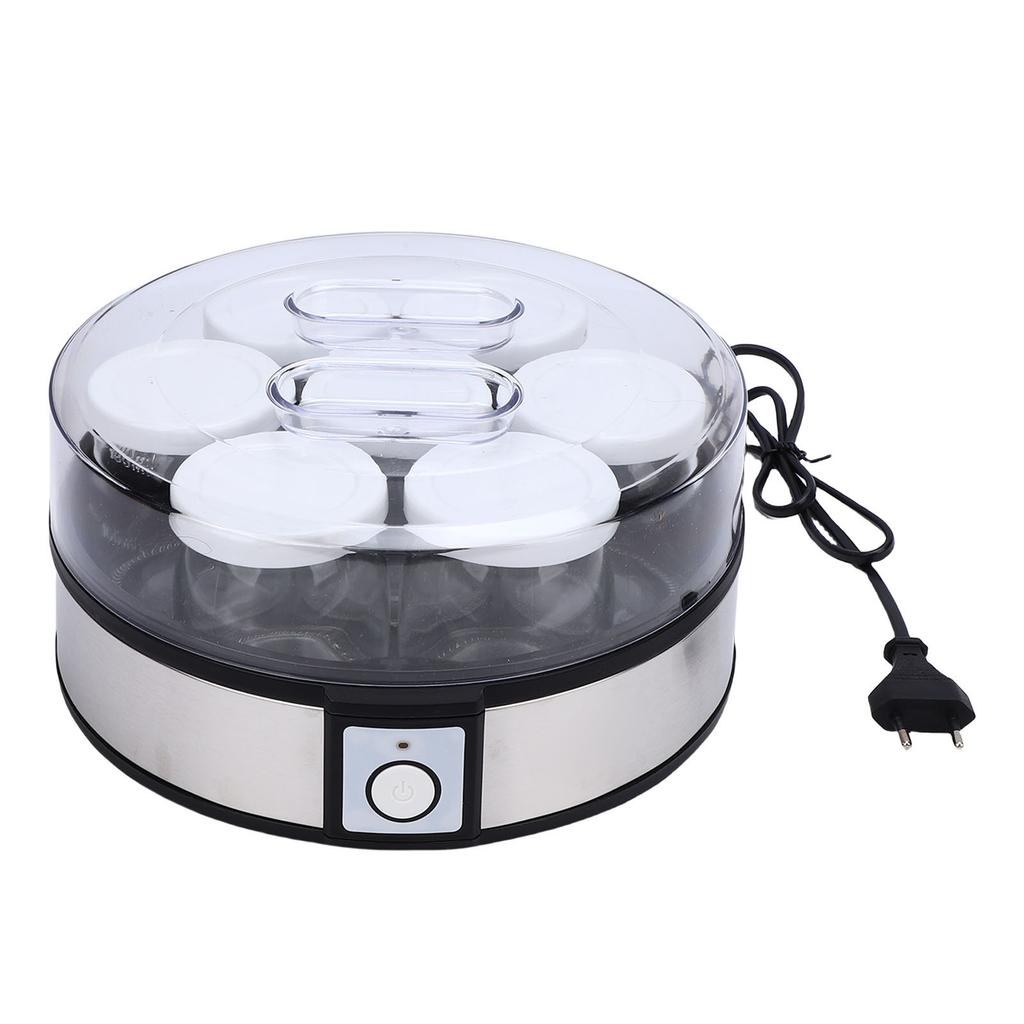 Elektryczny jogurtownik 20W ze stali nierdzewnej, wielofunkcyjny, przenośny, domowy automat do jogurtu na dżemy, budynie