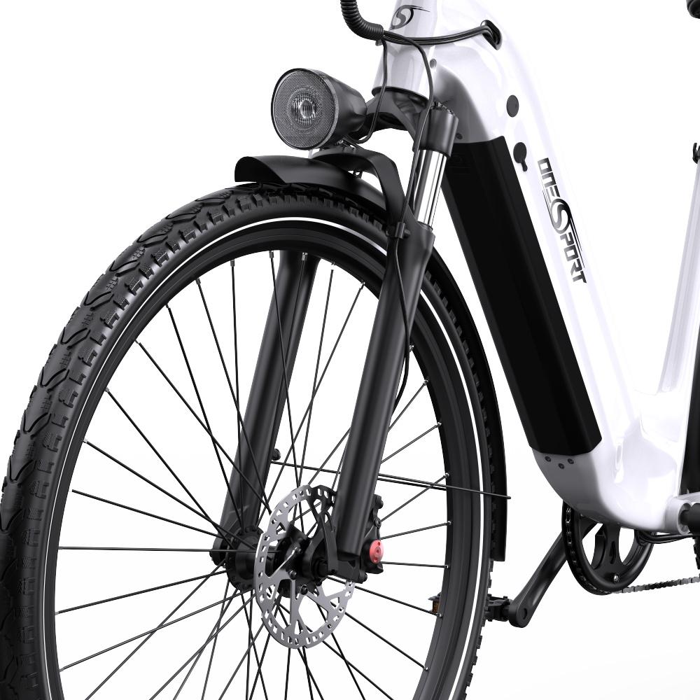 Onesport OT05 Pro electric bike, 250W motor, 22.5AH battery, 700C*50C tires, torque sensor, hydraulic brake