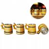 WODKAGLÄSER, Fass Rustikal, SET OF 4