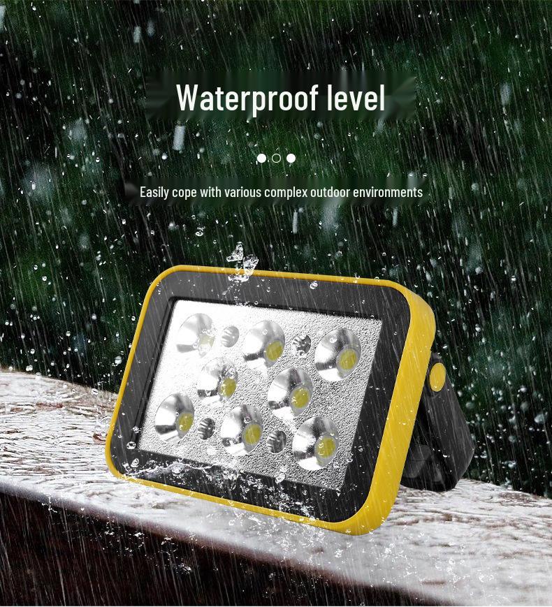 Rechargeable Magnetic LED Work Light - Outdoor Multifunctional Emergency & Auto Repair Lighting