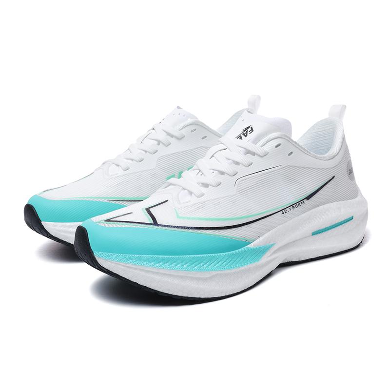 2025 Lightweight Mens Womens Sports Shoes Racing Marathon Rebound Assisted Running Shoes Comfortable Anti Slip Walking Shoes