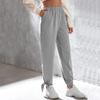 Europäische und amerikanische Frühjahrs- und Sommer-Ins-Trend-Jogginghosen Damen locker Mode gerade graue Freizeitanzughosen Freizeit-Jogginghosen Damen