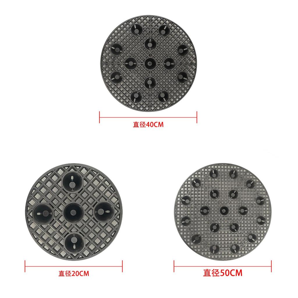 Nursery Seedling Tray With Thickened Drainage Base For Flower Pot Cultivation