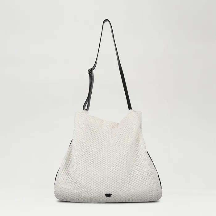 Louvre Net Bag White