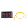 Digital Voltmeter 0.56inch Two Wire AC 70 380V Digital LED Display Voltage Meter (Red)