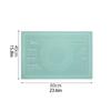 Silicone Measuring Kneading Pad Flour Pad Household Rolling Board Thick Non-slip - Very Suitable for Making Cakes and Bread