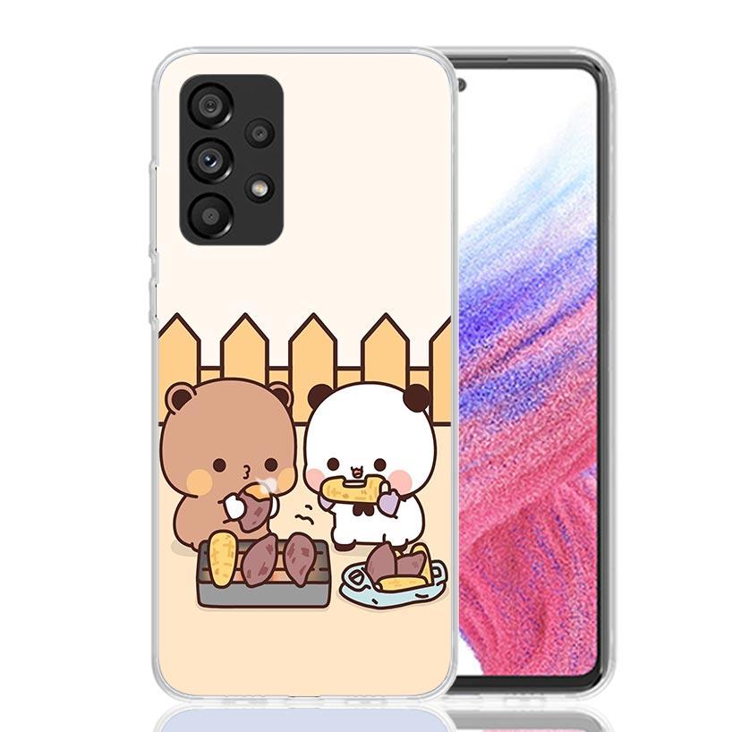 Bubu Dudu Cartoon Cute Phone Case For Samsung Galaxy A52 A42 A32 A22 A12 A02S A72 A51 A41 A31 A21S A50S A71 A40 A30S A10S A70