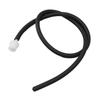Enema Kit Portable Reusable Silicone Shower Enema Tube for Cleaning Anal Colon and Vagina Black