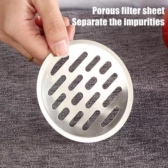 Stainless Steel Manual Juicer & Vegetable Press 2-in-1 Hand Press Juicer for Lemon Citrus Juice & Potato Pumpkin Puree Effortless Lever Operation