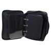 Portable Enamel Pins Carrying Case with 6 Display Pages Sturdy Felt Fabric Collector's Album Display Stand for Household