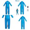 Exquisite Avatar Cosplay Suit For Halloween Party Unisex Kids Jumpsuit Set