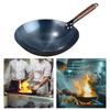 Wok Pan Boiling Pots Wood Handle Cookware Sautee Universal Pans Nonstick Wok