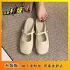 Korean Version of Gentle Fairy Soft Flat Bottom Casual One-pedal Muller Single Shoes Bag Head Half Slippers Women's Outer Wear 2025 New