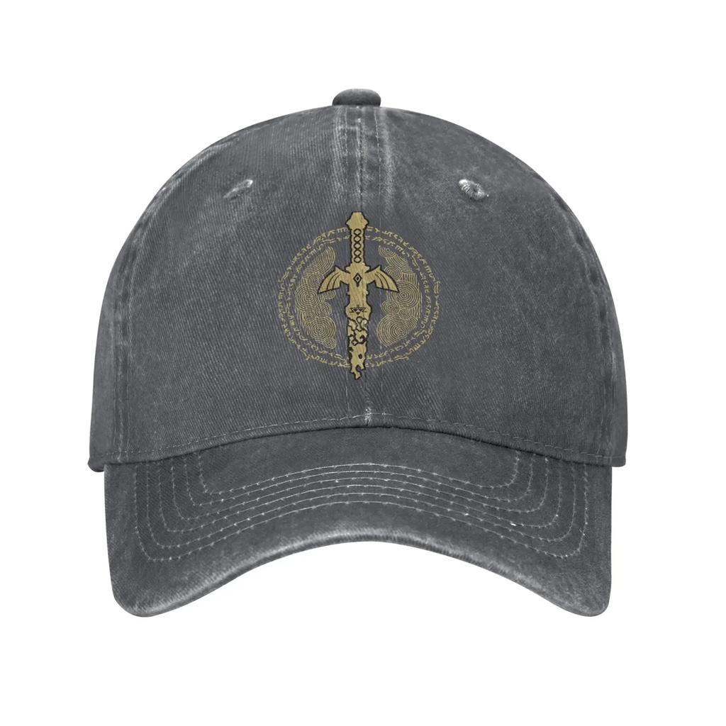 Zelda Legends Logo Casual Baseball Cap For UnisexTeens Summer Outdoor Sports Trucker Hat Streetwear Sunscreen Snapback Cap