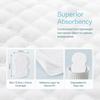 100pcs Sweat Absorbing Core Underarm Sweat Pads Ultra Thin Perspiration Pads  For Daily Wear
