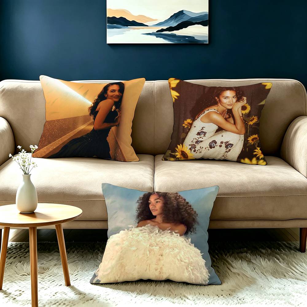 London Soul Songstress Olivia Dean Square DoubleSided Printed Pillow Case Bedroom Bedside Pillow Sofa Cushion Cover