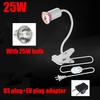 Lampada Solare per Tartarughe con Lampadina a Spettro Completo UVA+UVB da 25/50/75W per Supplemento di Calcio per Tartarughe Illuminazione per Box per Animali