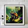 New Arrival 5D DIY Full Circle Diamond Painting "Little Turtle" Embroidery Cross Stitch Home Decor Gift