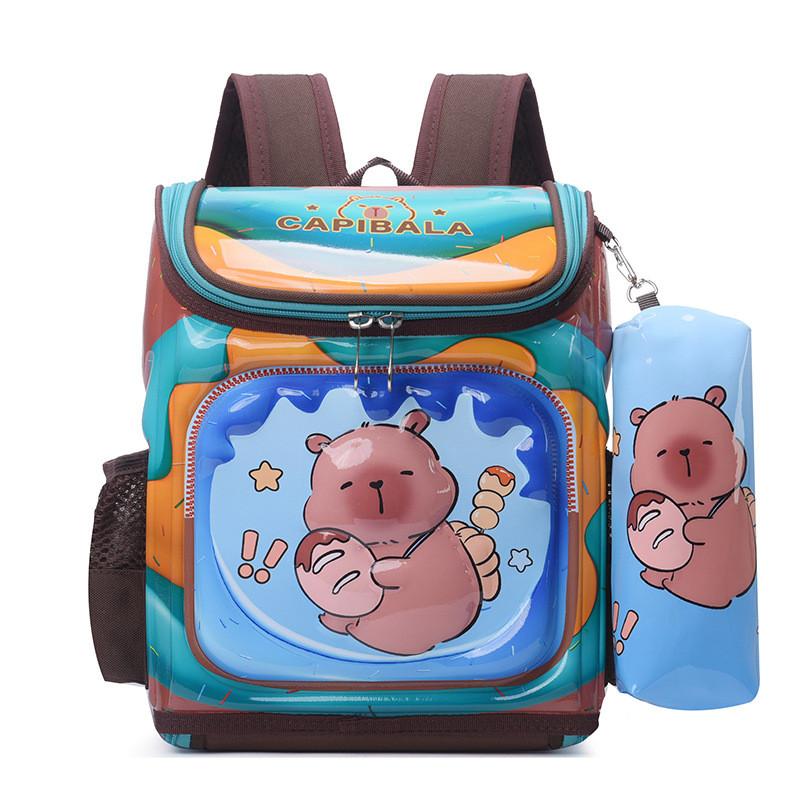 Spiderman Melody Sofia Labubu Elsa Iron Man Backpack With Breathable Oxford Fabric For Boys And Girls