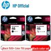 HP Набір із 46 оригінальних чорно-кольорових картриджів