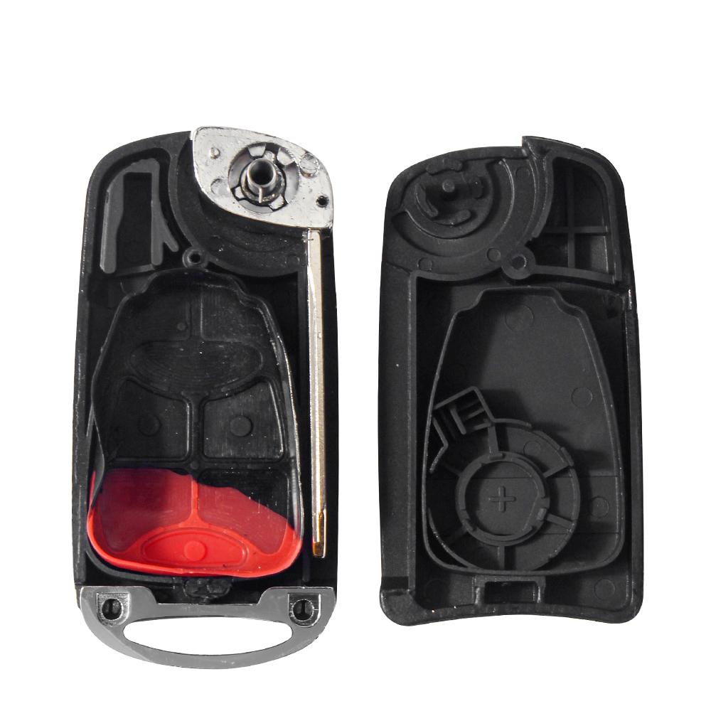 2/3/4 Knops Afstandsbediening Flip Klap Sleutel Behuizing Case Voor Chrysler Sebring Pacifica Dodge Avenger Nitro Jeep Wrangler Liberty