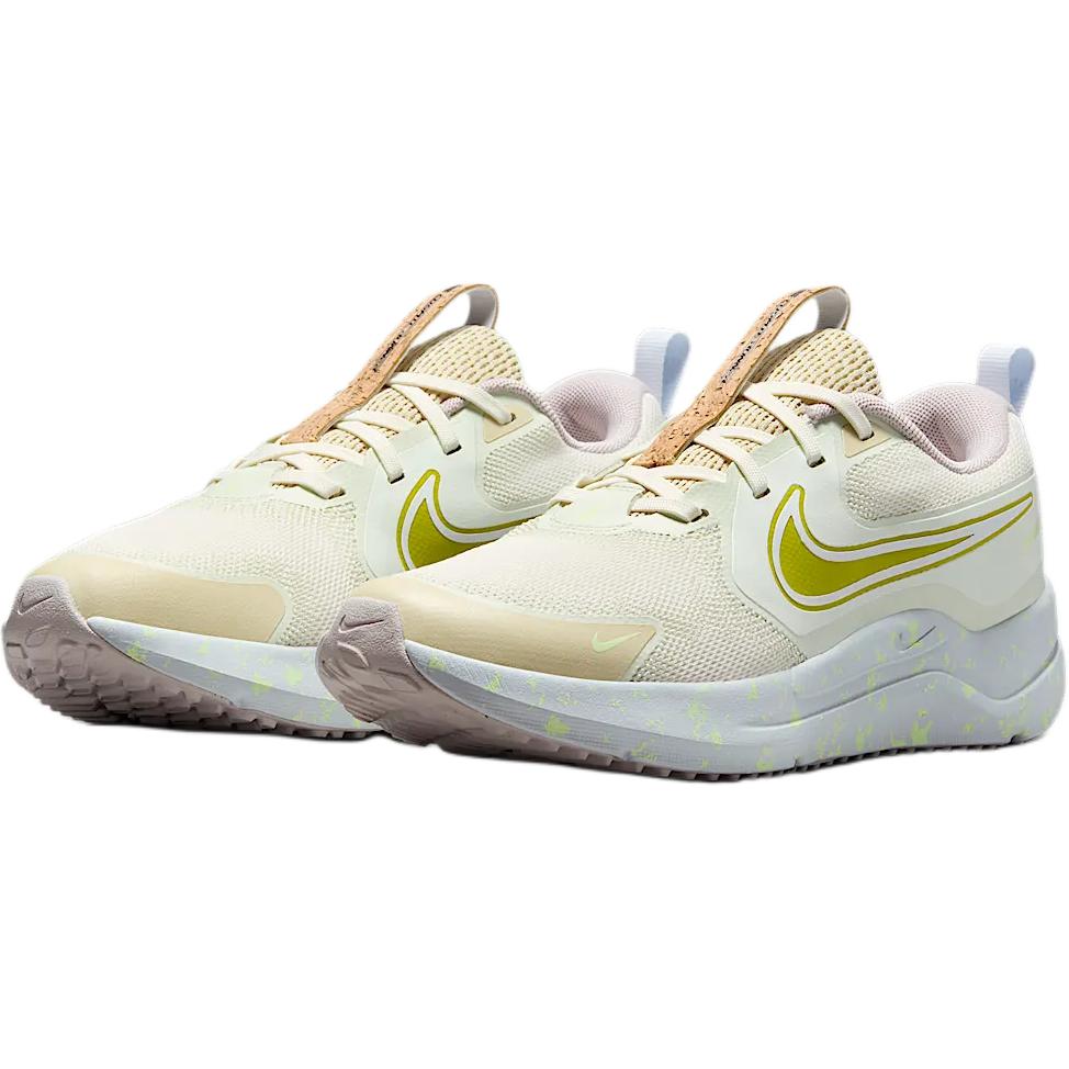 New Nike Cosmic Runner Slip Resistant Cushioning Rebound Support Low Top Kids' Running Shoes Ecru IB8887-130