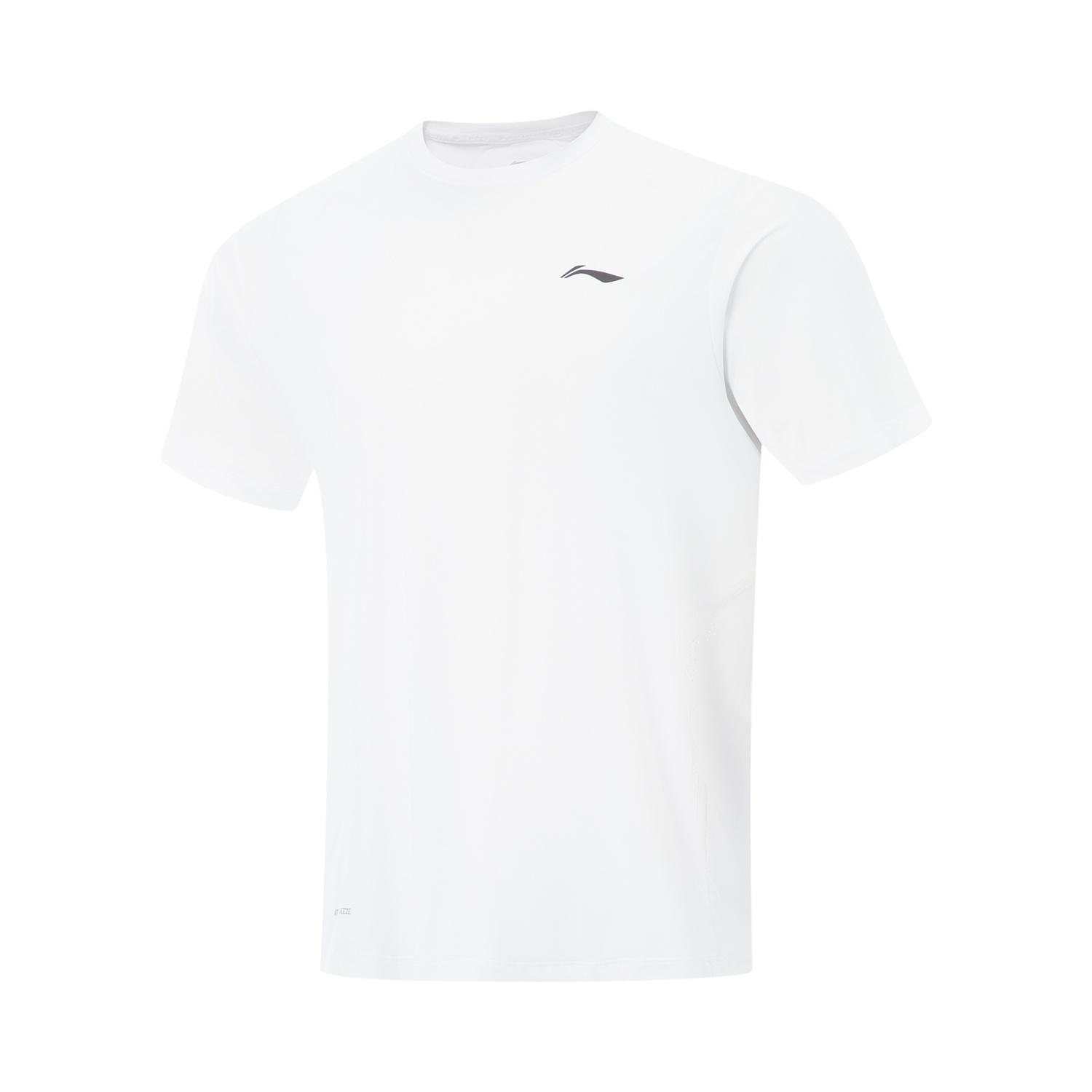 Li-Ning Quick-Dry Cool UV-Resistant Round Neck Letter T-Shirt Men tops ATSV289-6 3XL