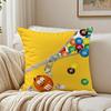 brand playful MMs Cushion Cover Pillowcase Antidustmite living Room Sofa Decor Cushion Room