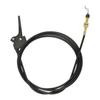 Replacement Cable Front Loader Cable Black Easy Installation Reliable Operation Smooth Operation Prevents Wear